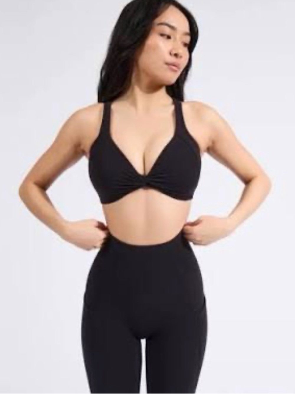 Buff Bunny twist front sports bra small